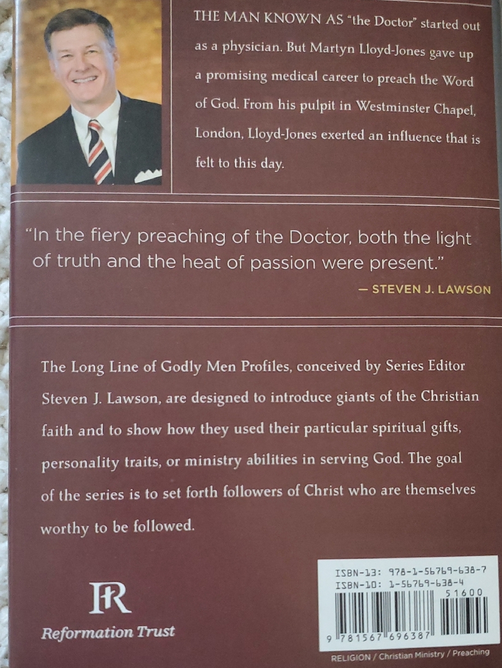 New Steven J. Lawson 3 Books:Jonathan Edwards, Martyn Lloyd-Jones, John Calvin. - Picture 9 of 16